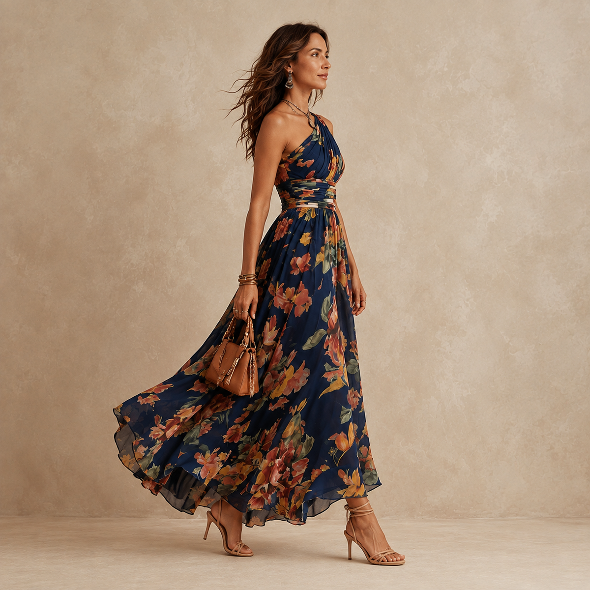 The Rosemary Floral Maxi Dress