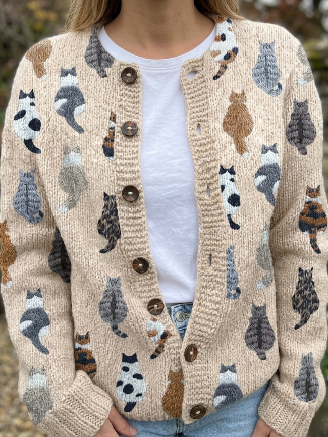 The Ottavie Cat Cardigan