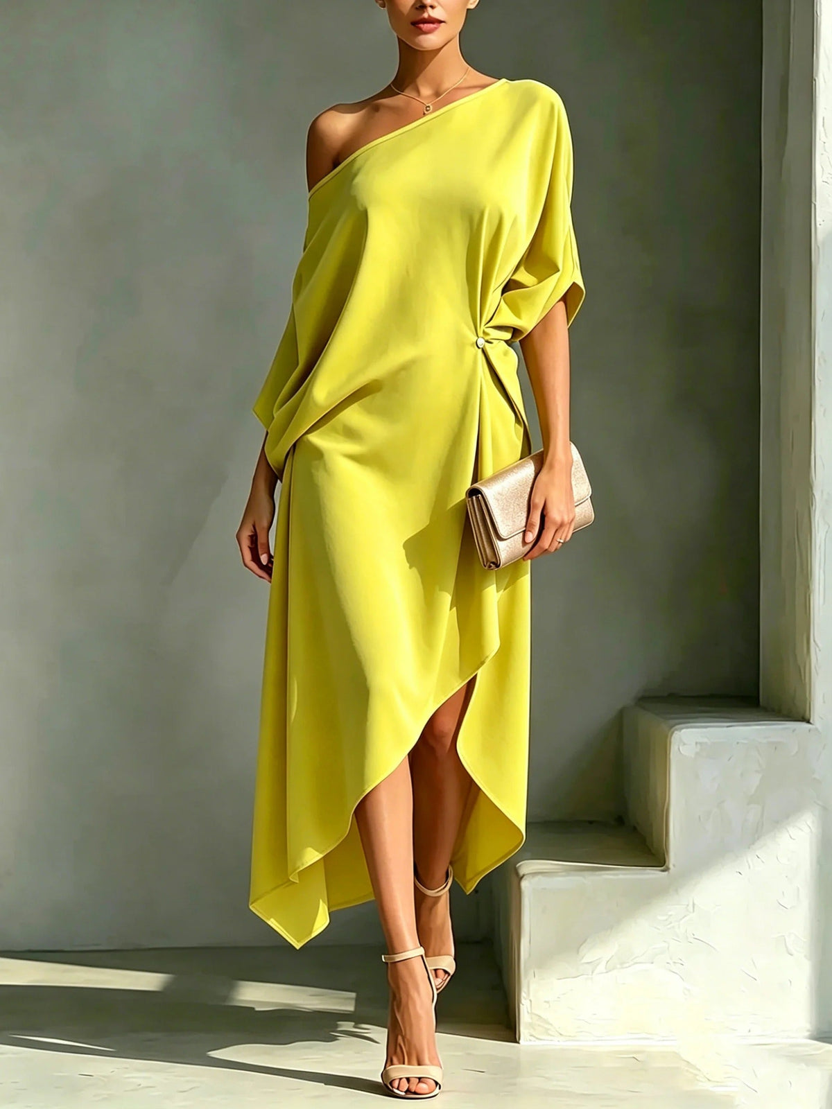 The Ravenna Draped Dress