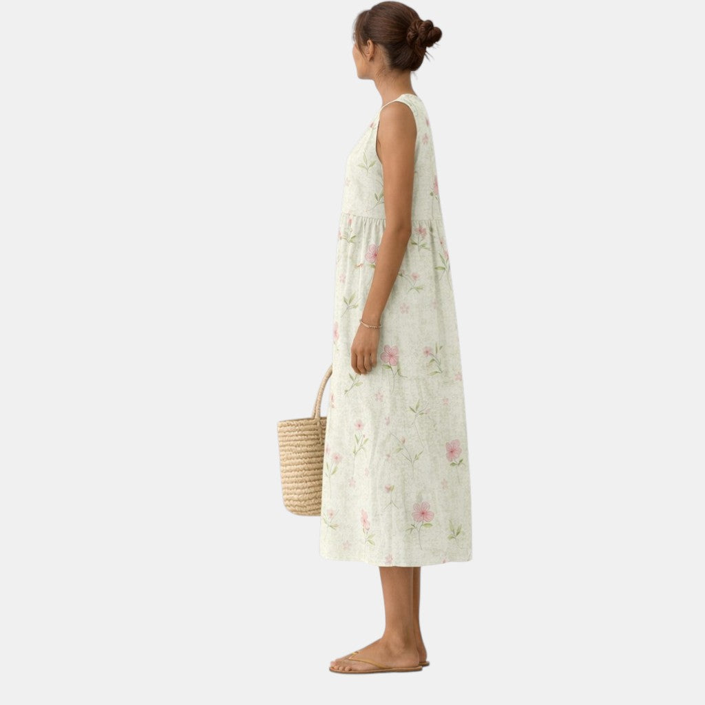 The Camellia Midi Dress