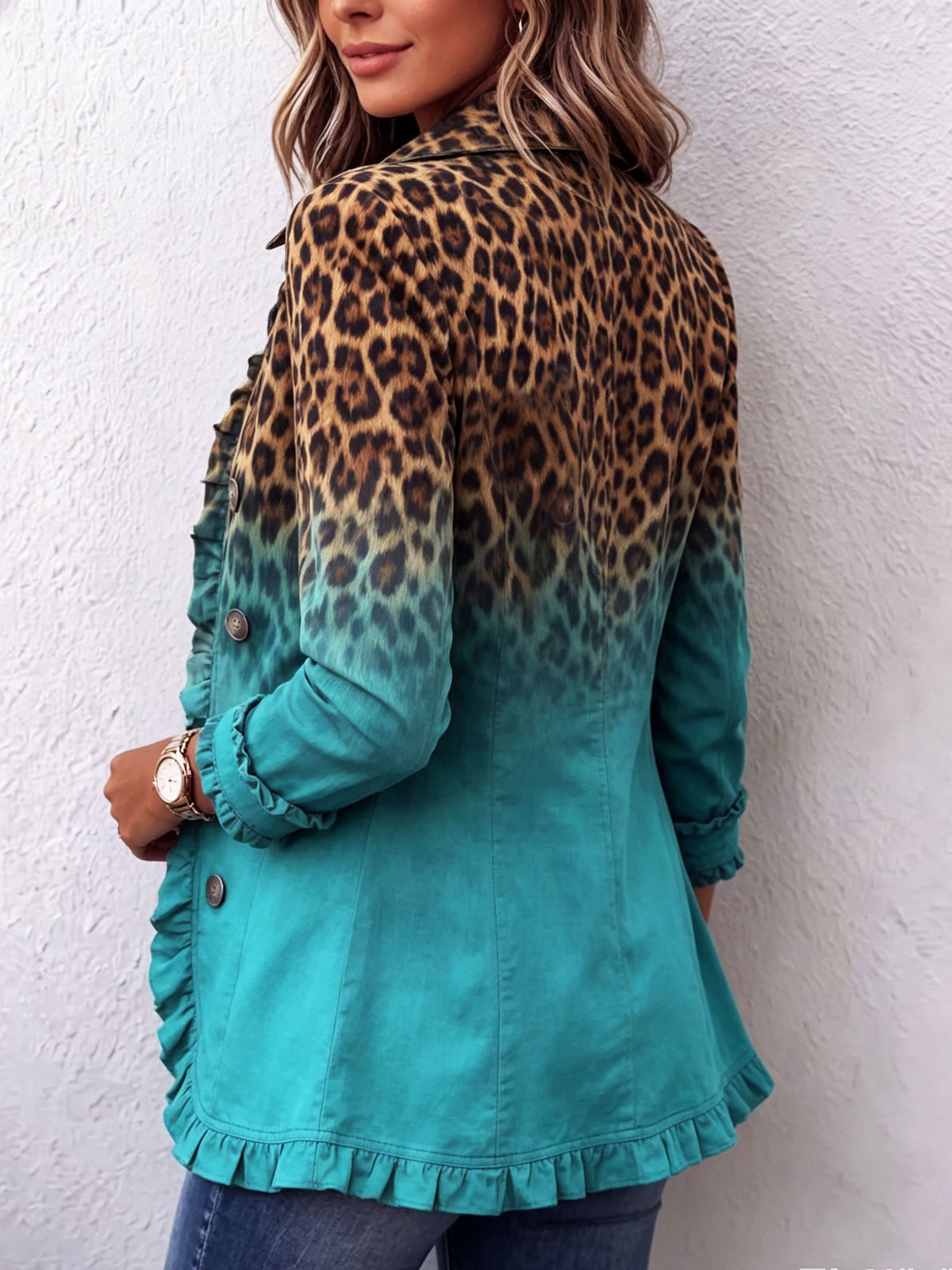 The Lenora Leopard Jacket