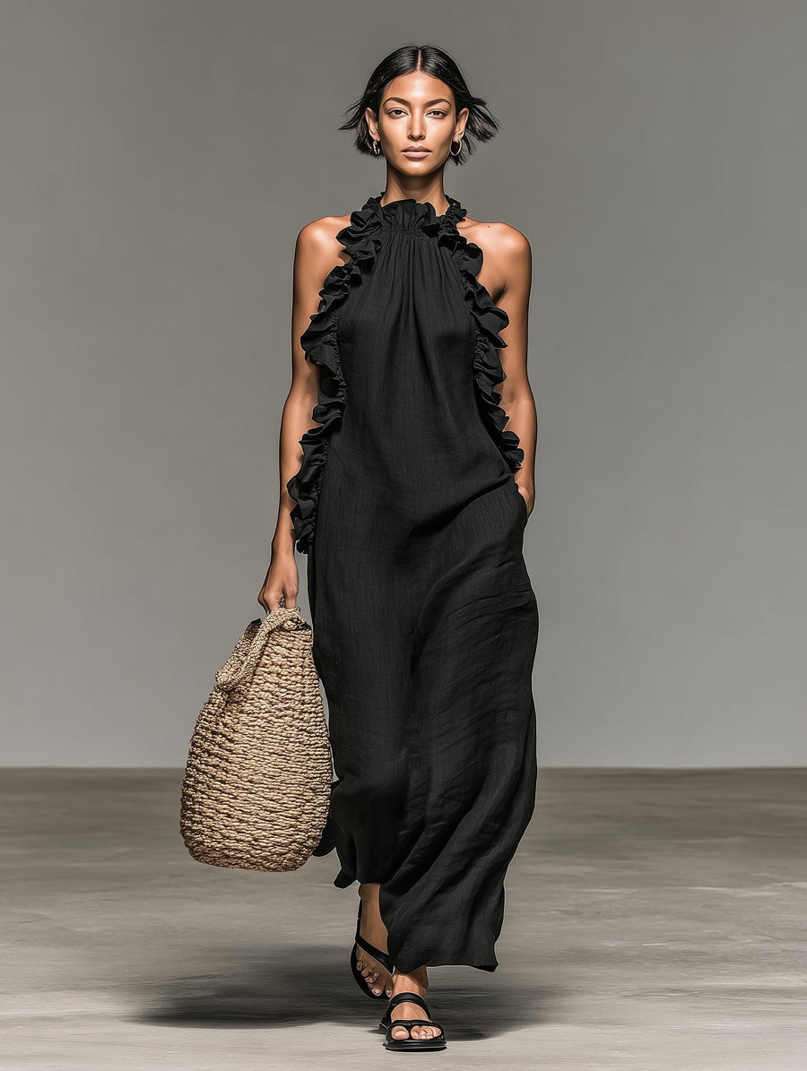 The Xiomara Halter Dress