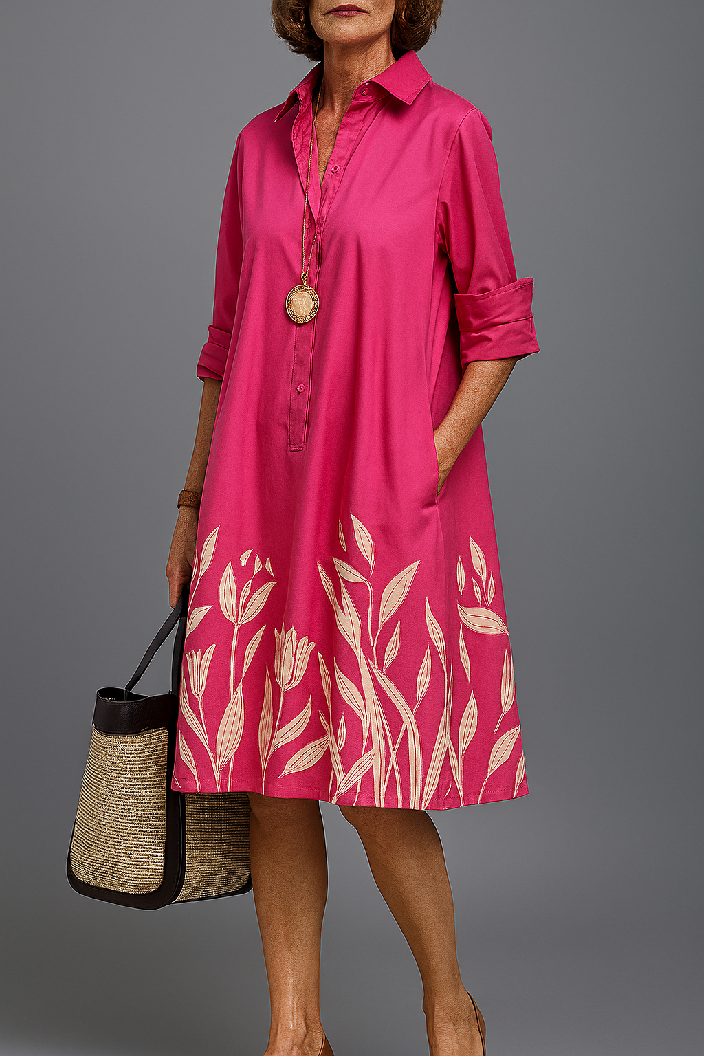The Baptistine Shirt Dress