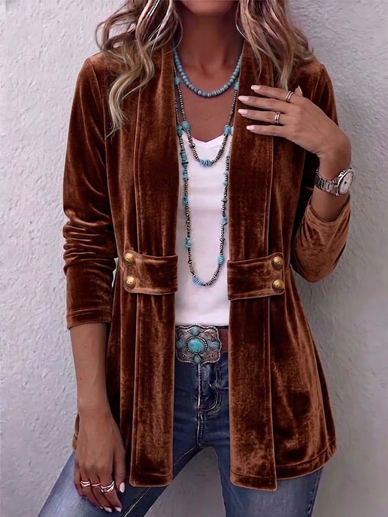 The Eira Open Front Jacket
