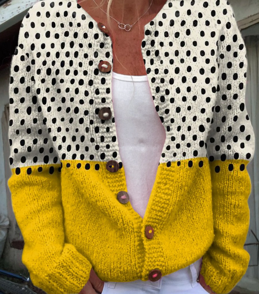 The Mabelle Colorblock Cardigan