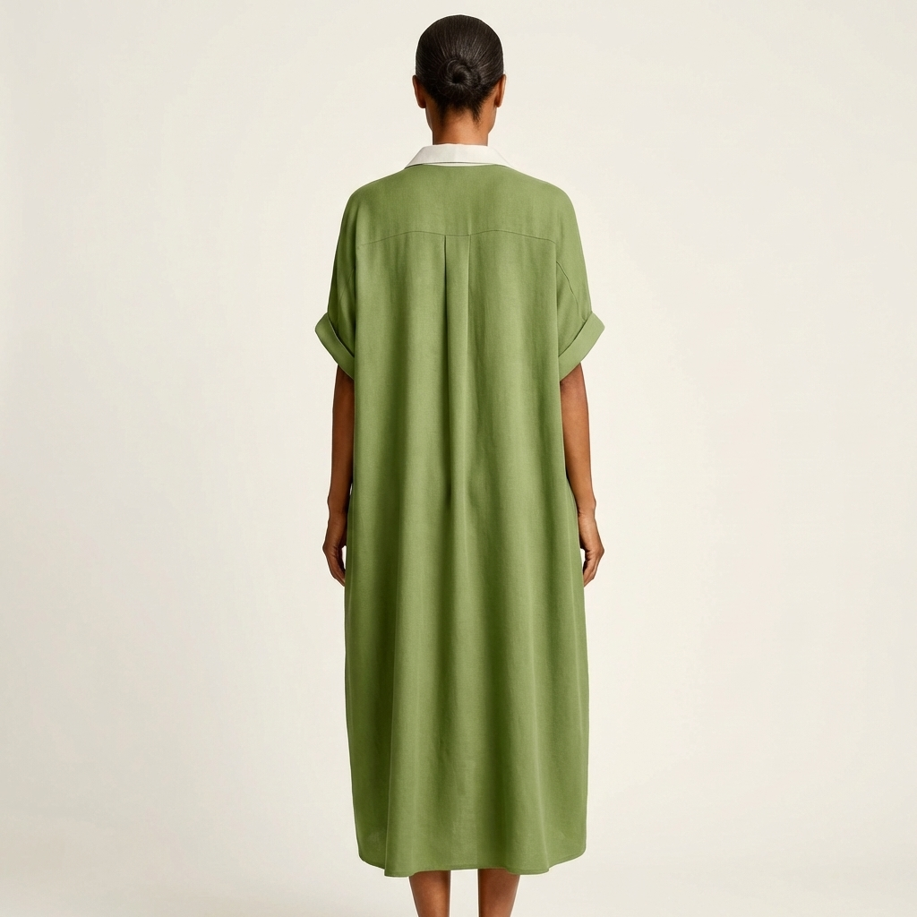 The Adelais Shirt Dress