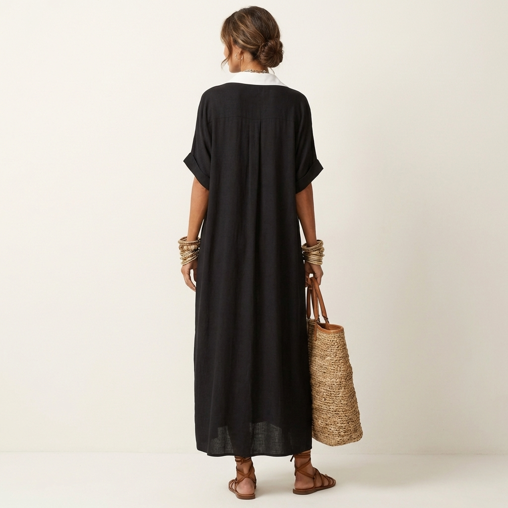 The Adelais Shirt Dress