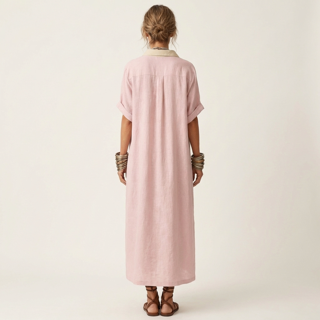 The Adelais Shirt Dress