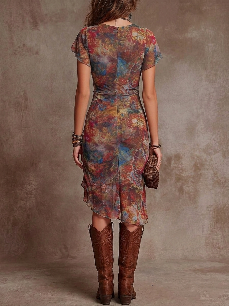 The Lisandra Midi Dress