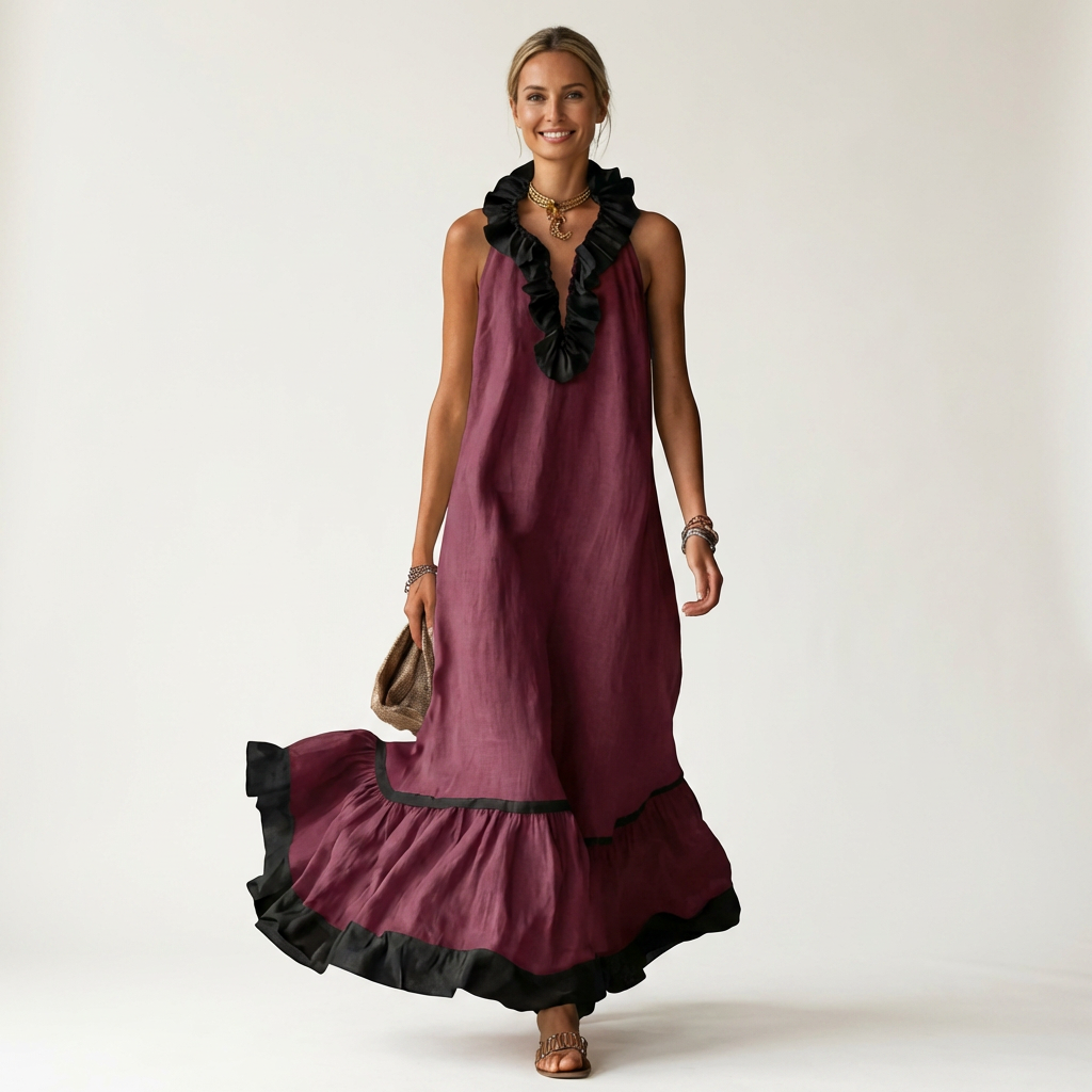 The Aube Maxi Dress