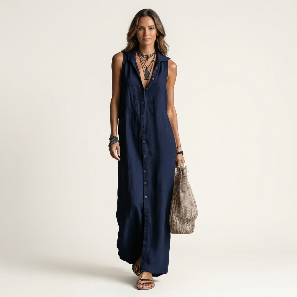 The Adelie Shirt Dress