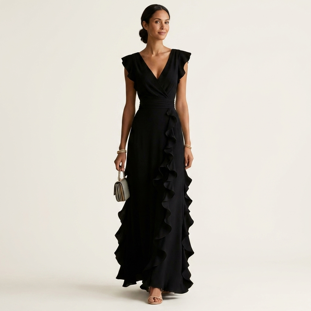 The Alphonsine Wrap Dress