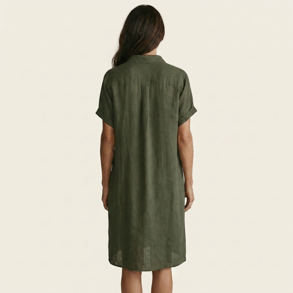 The Agathe Shirt Dress