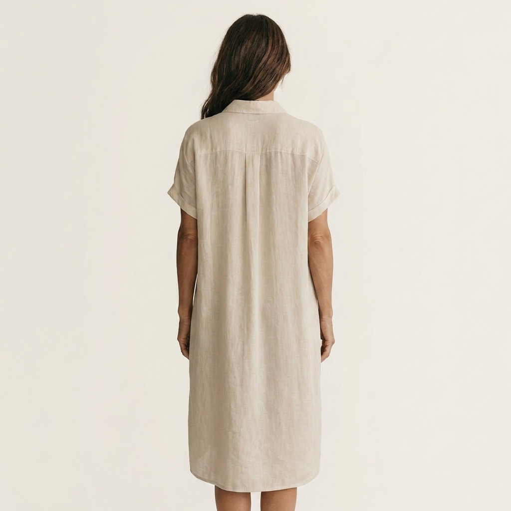 The Agathe Shirt Dress