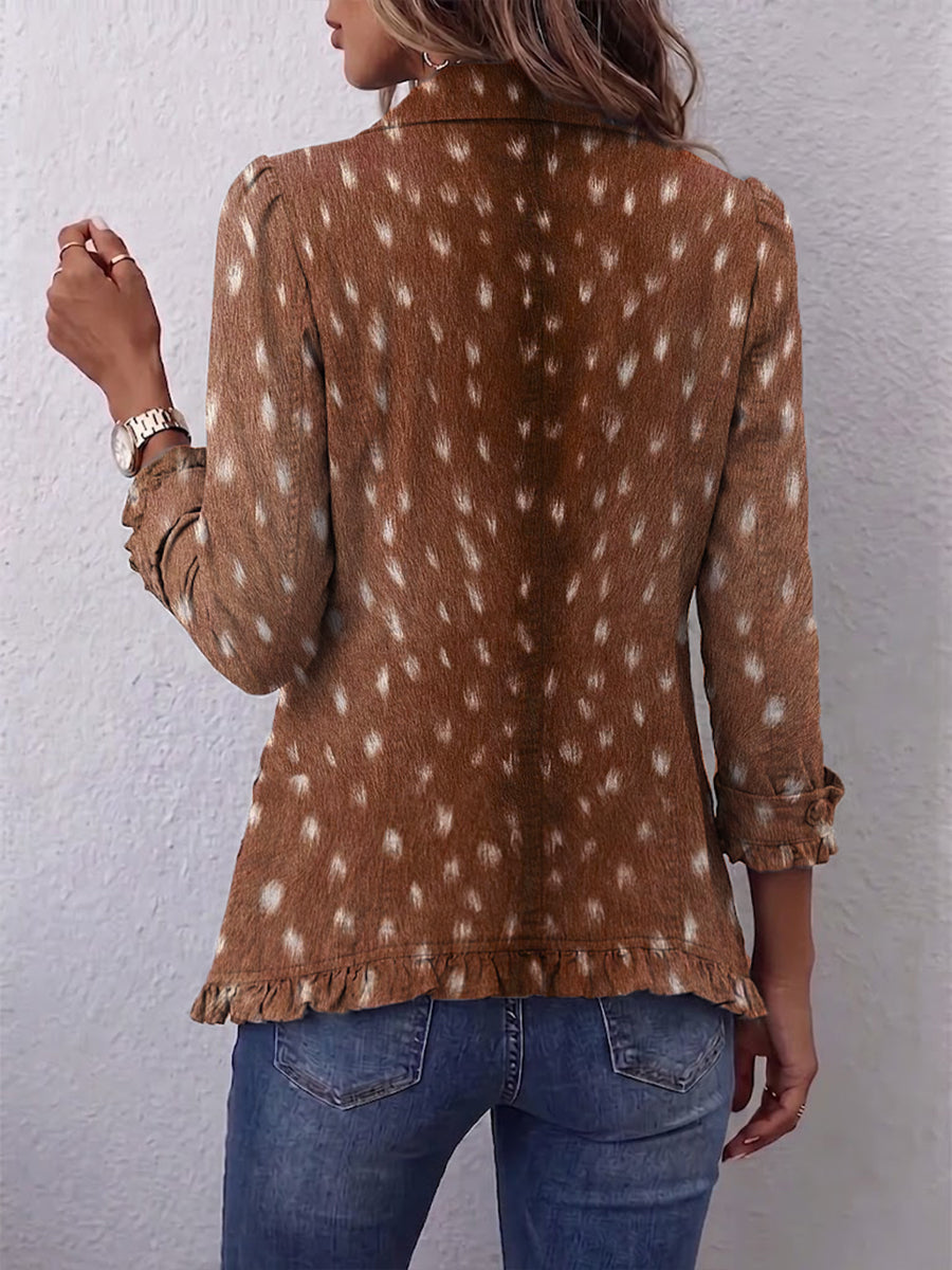 The Avril Animal Print Jacket