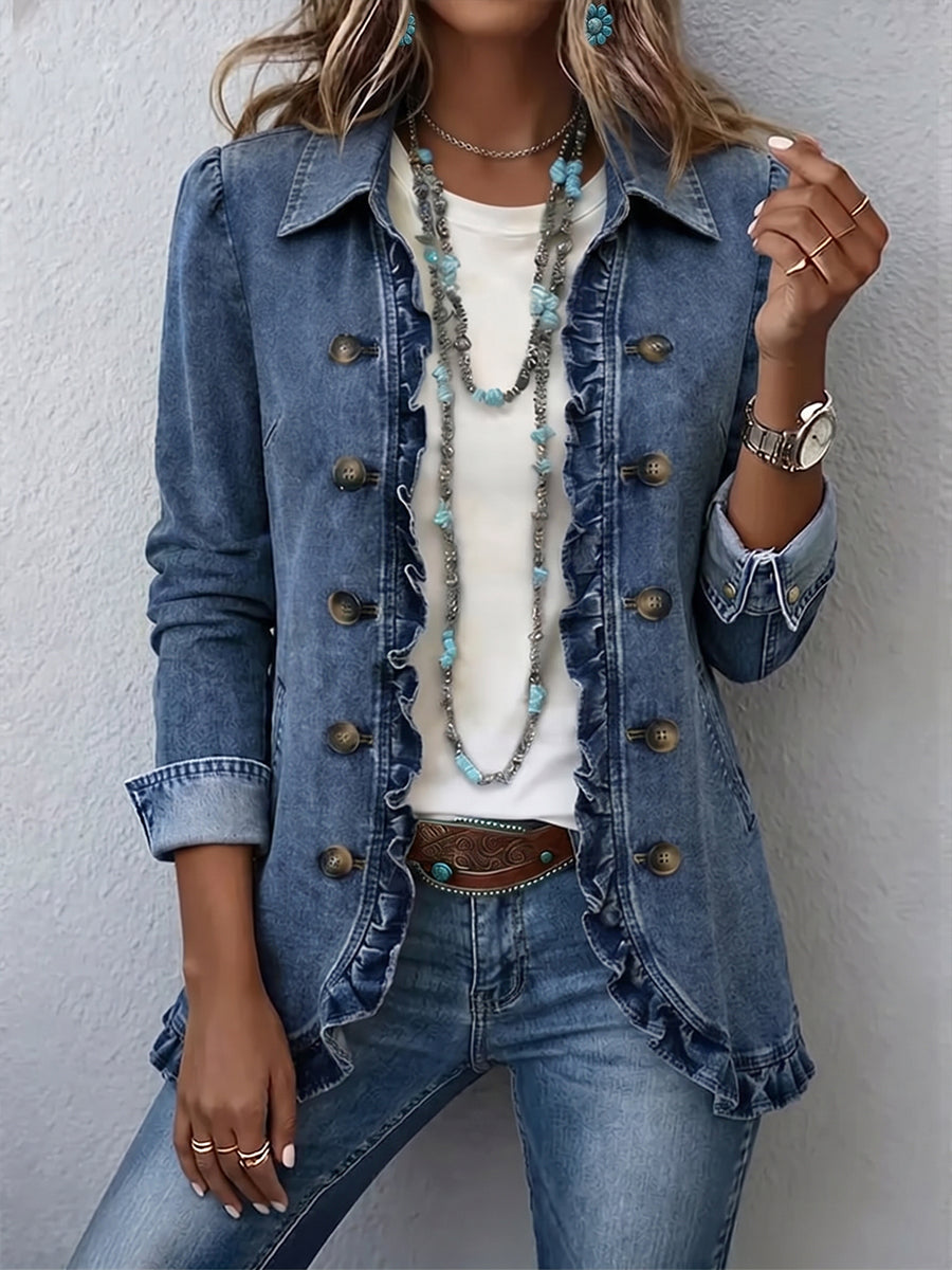 The Adair Ruffle Jacket