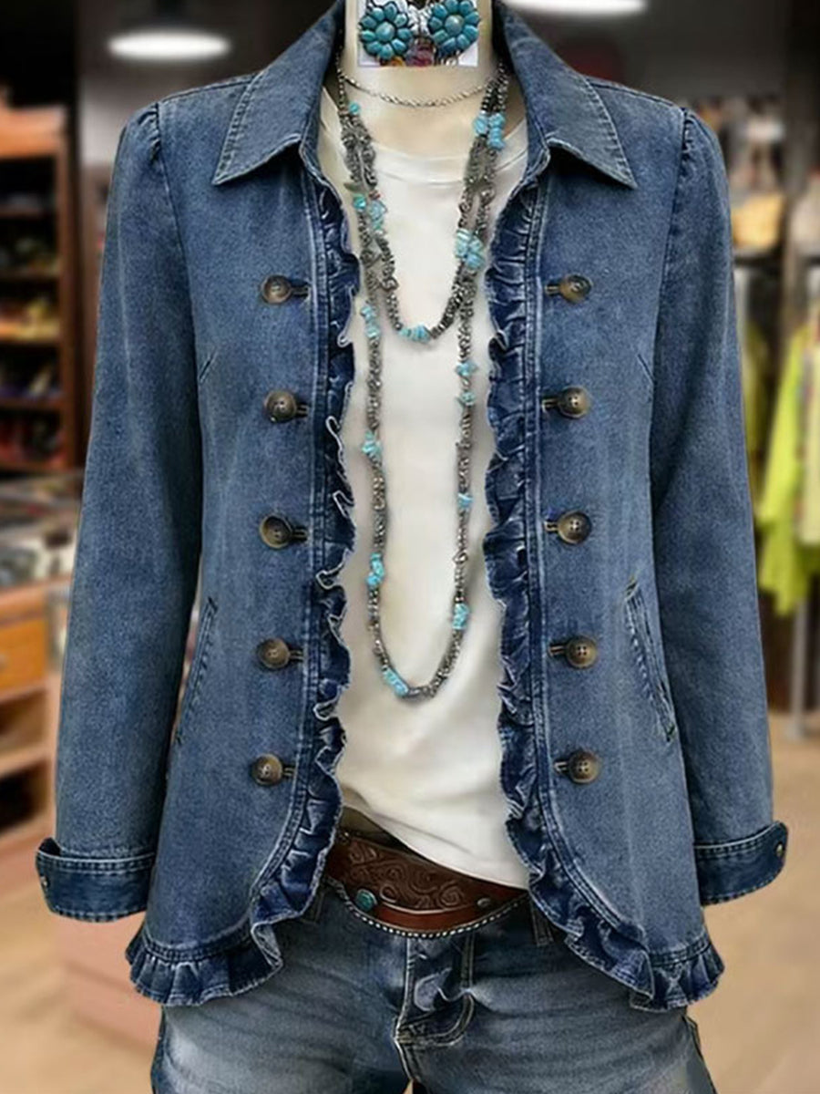 The Adair Ruffle Jacket