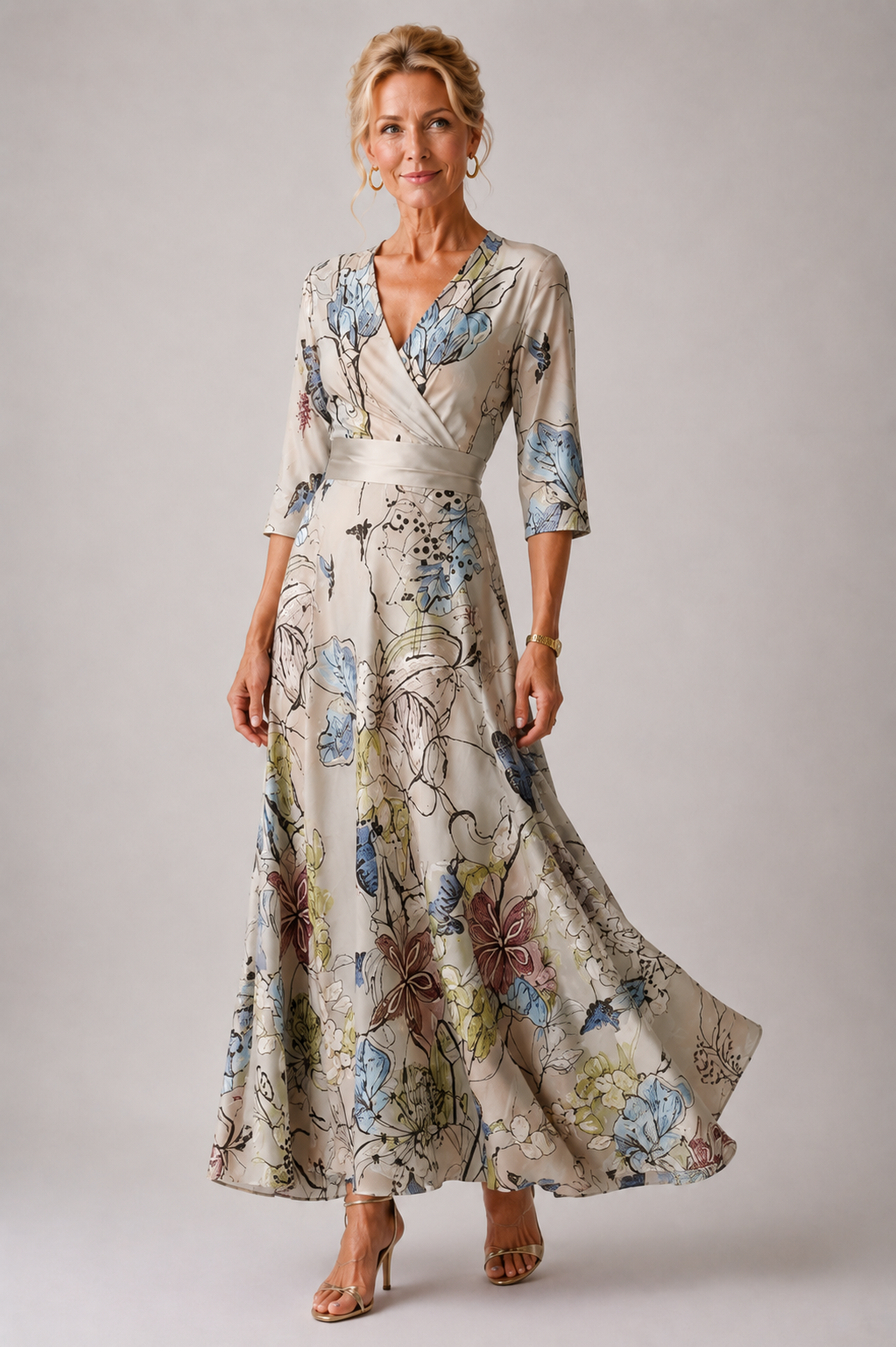 The Kalinda Sash Dress