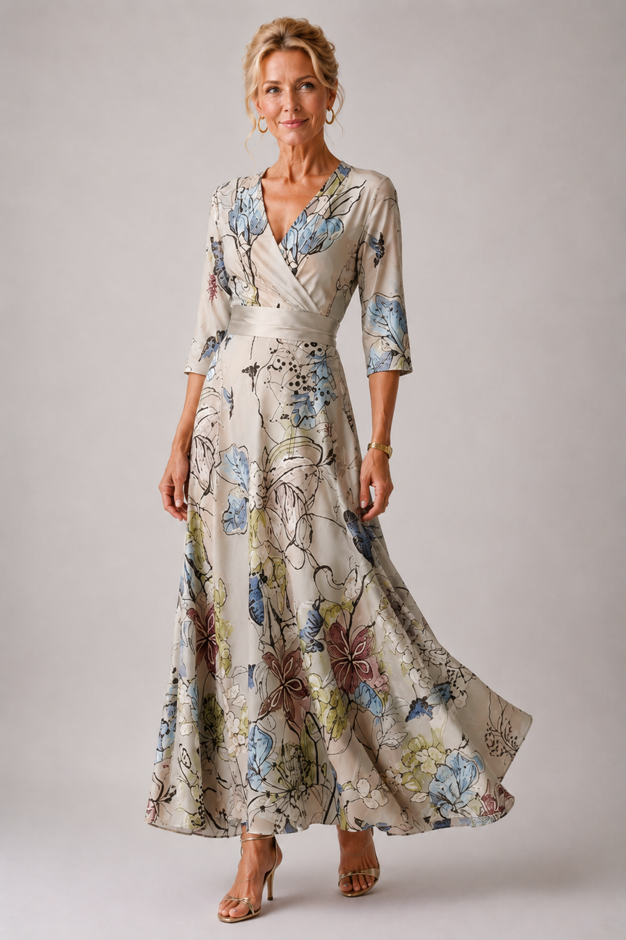 The Kalinda Sash Dress