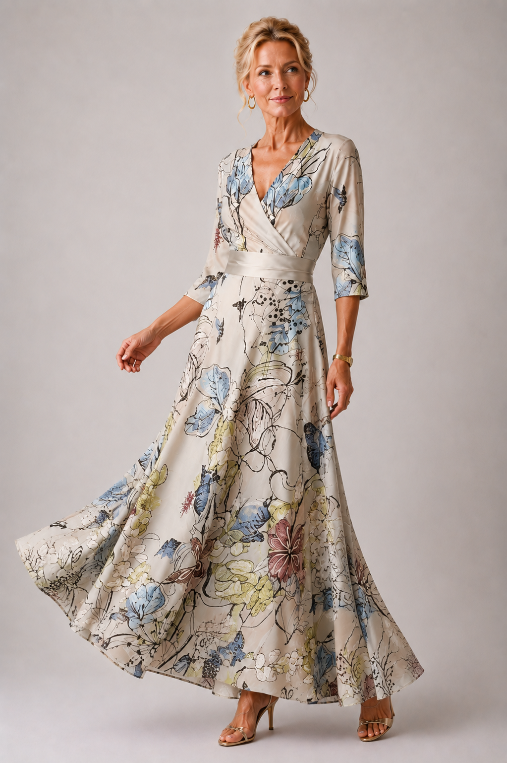 The Kalinda Sash Dress