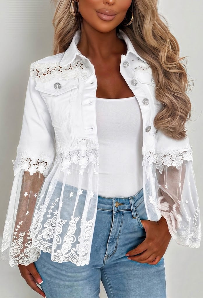 The Aster Lace Jacket