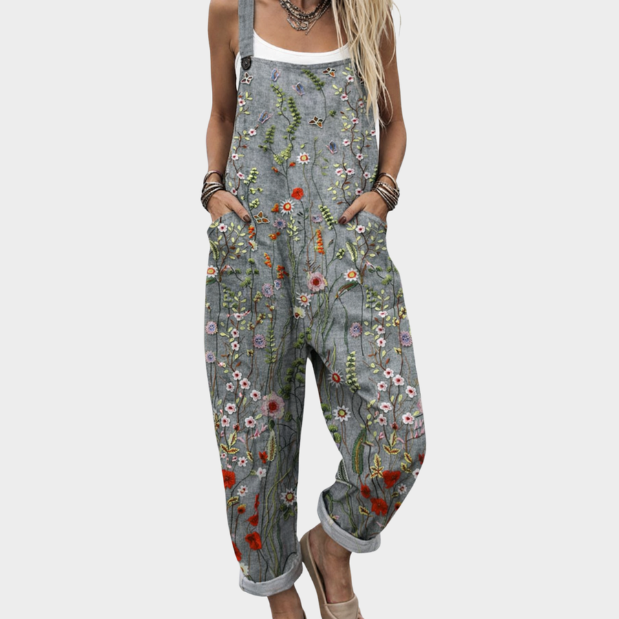 The Ada Printed Overalls