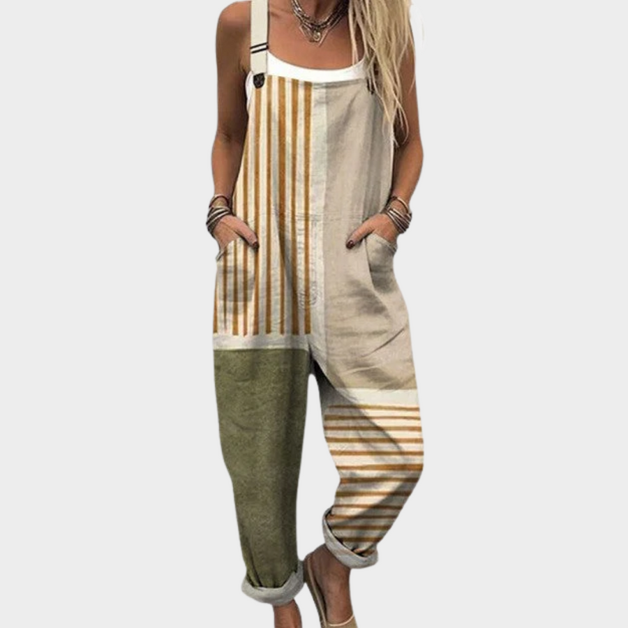 The Amelie Printed Overalls