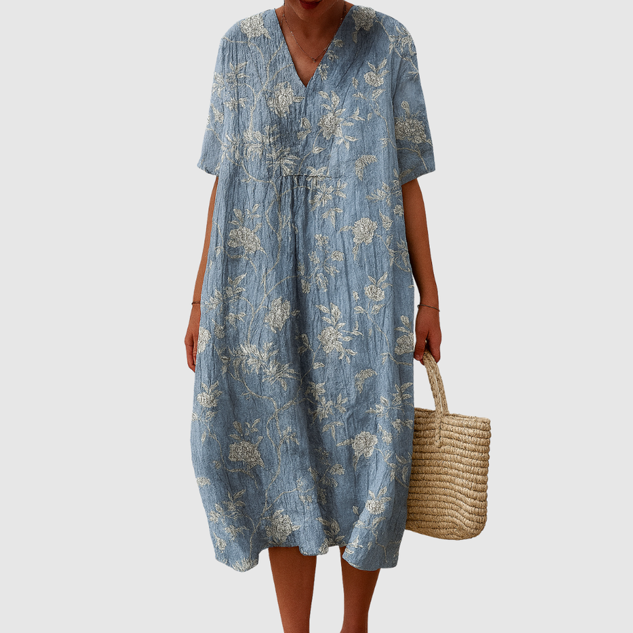 The Antonia Relaxed Midi Dress