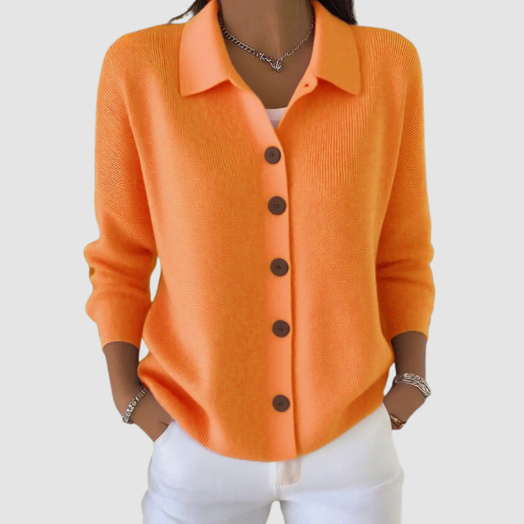 The Bettany Collared Cardigan