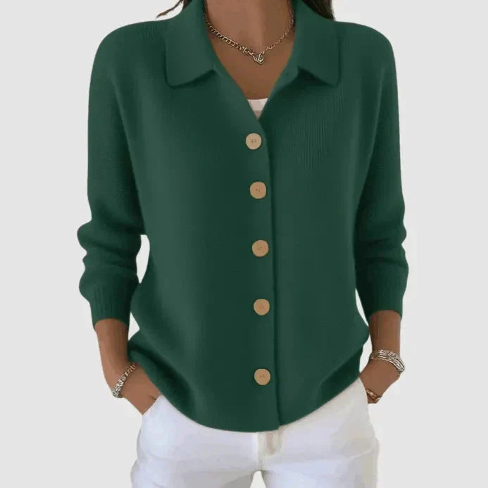 The Bettany Collared Cardigan