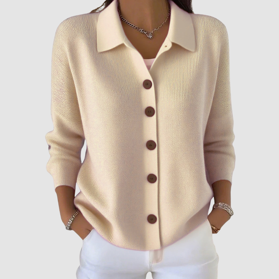 The Bettany Collared Cardigan