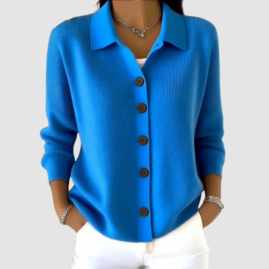 The Bettany Collared Cardigan