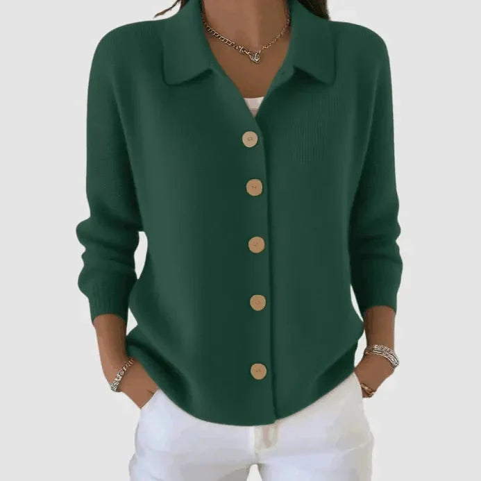 The Bettany Collared Cardigan