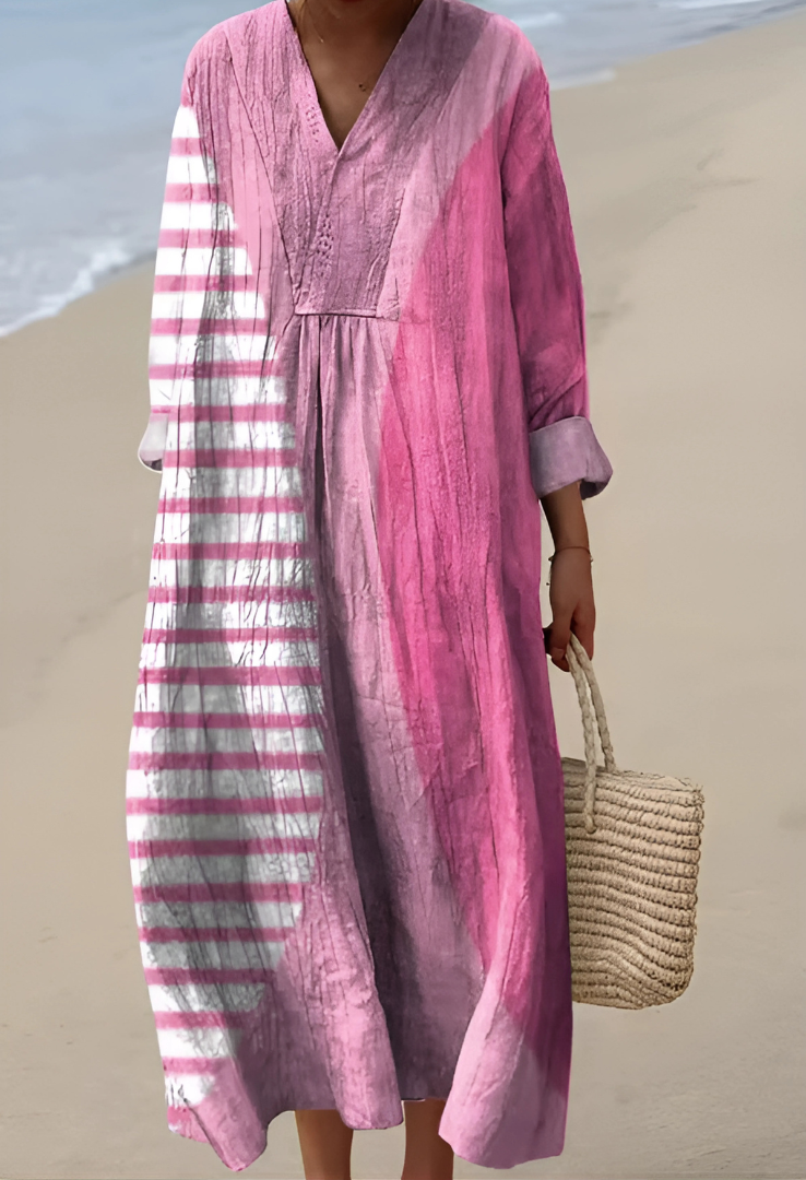 The Claudine Relaxed Midi Dress
