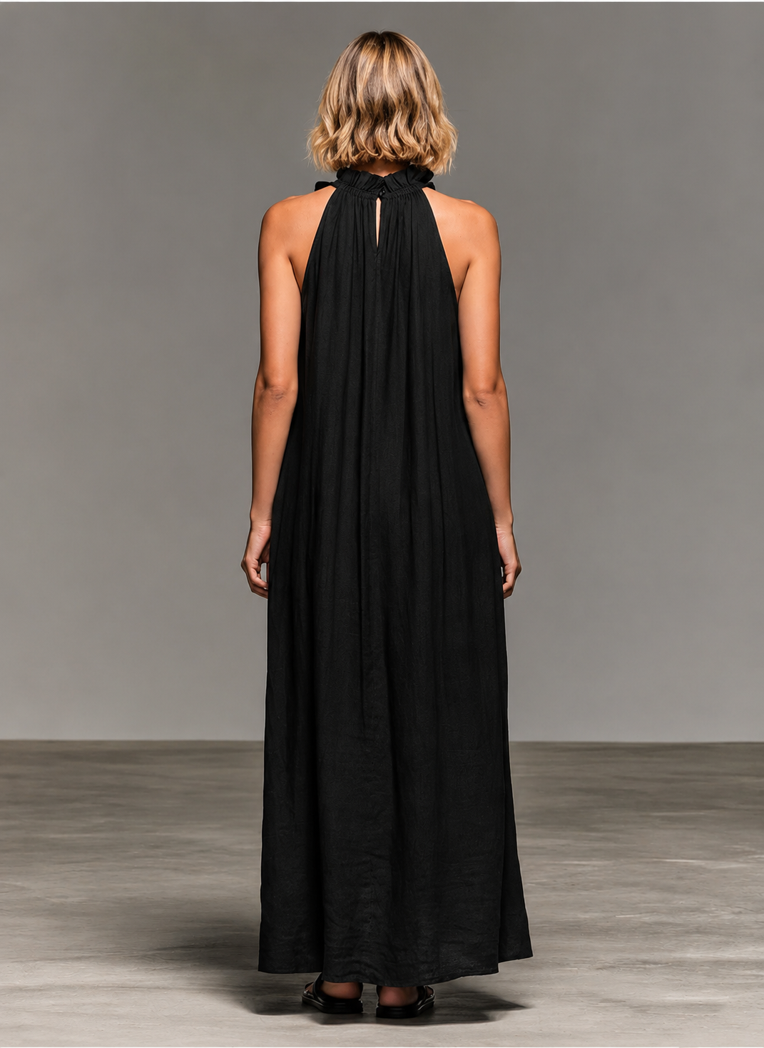 The Cressida Ruffle Maxi Dress