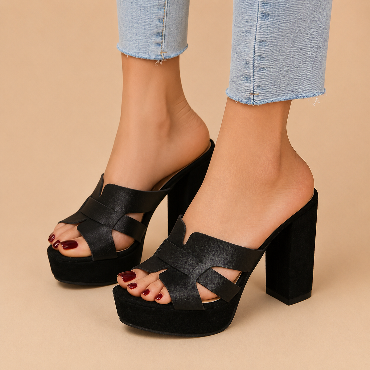 The Delyth Platform Heel