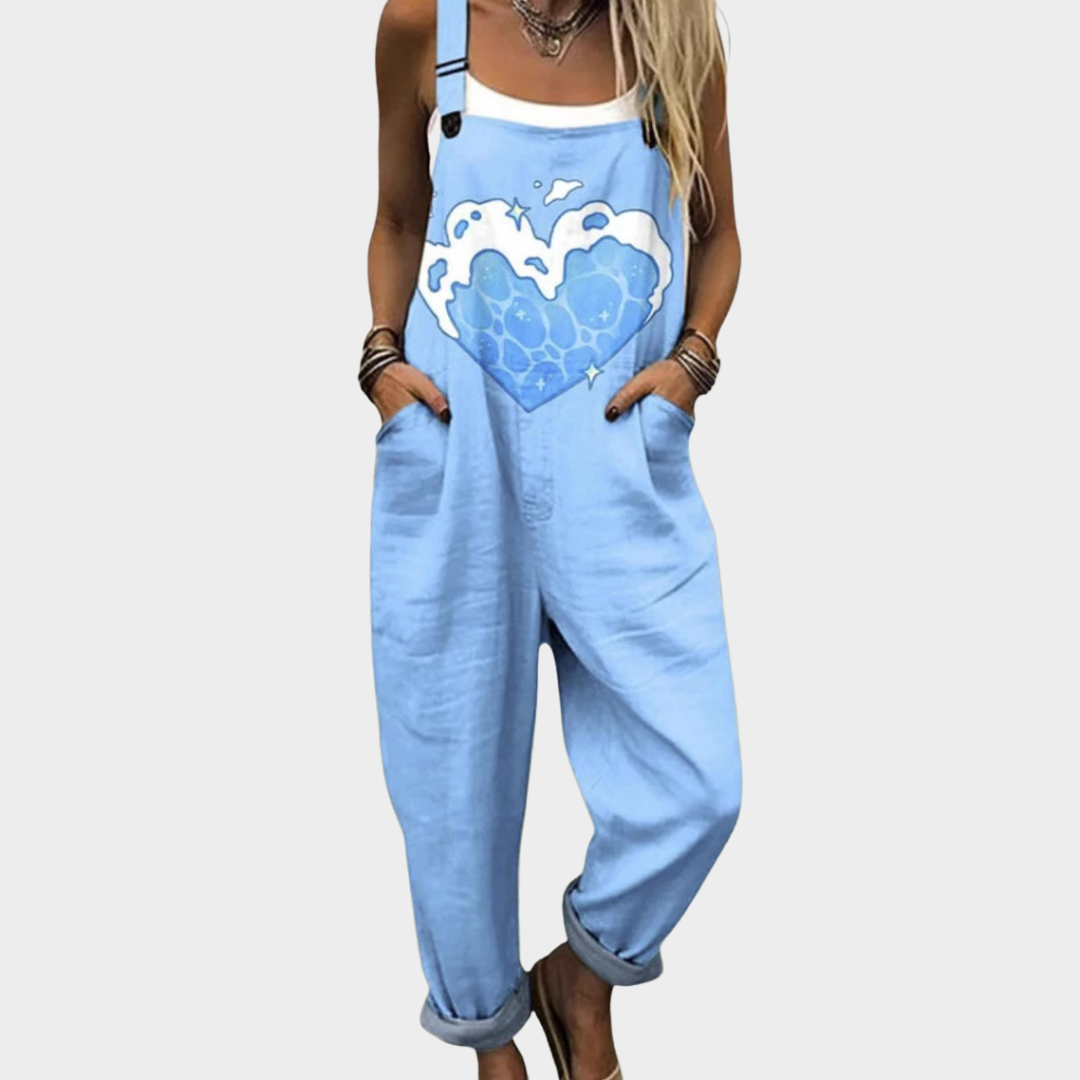 The Estelle Printed Overalls