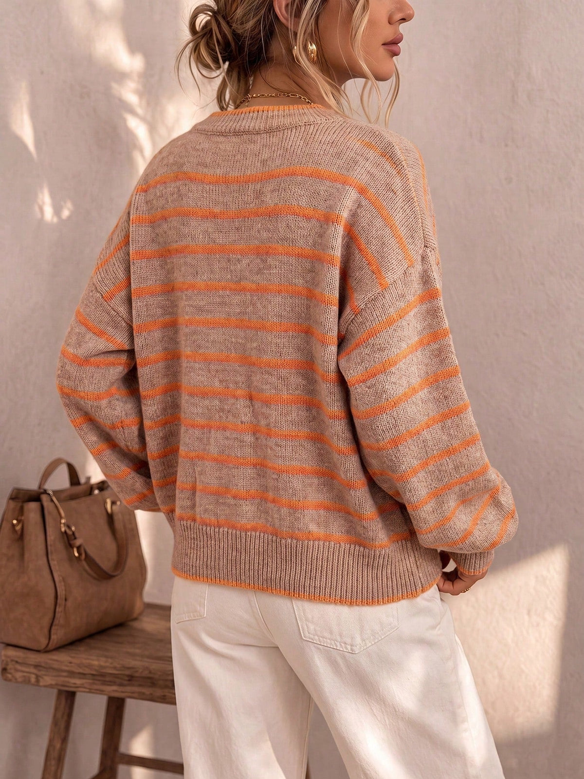 The Freda Striped Cardigan