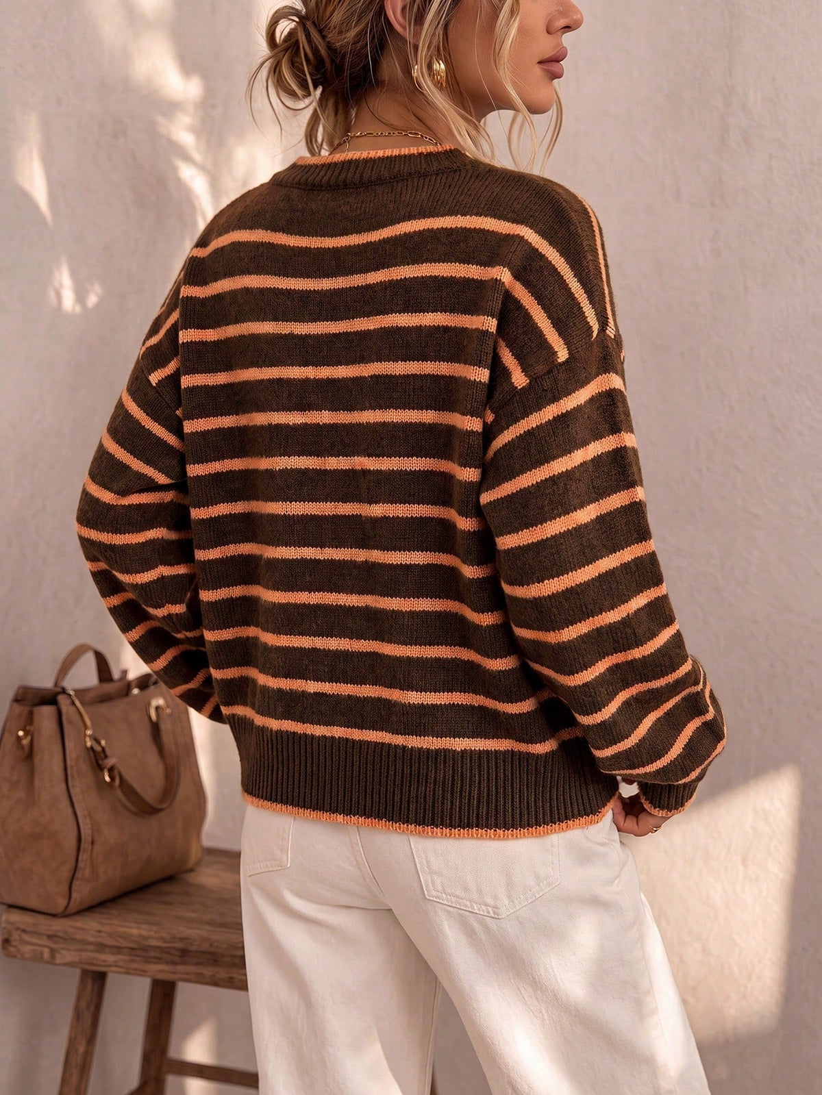 The Freda Striped Cardigan