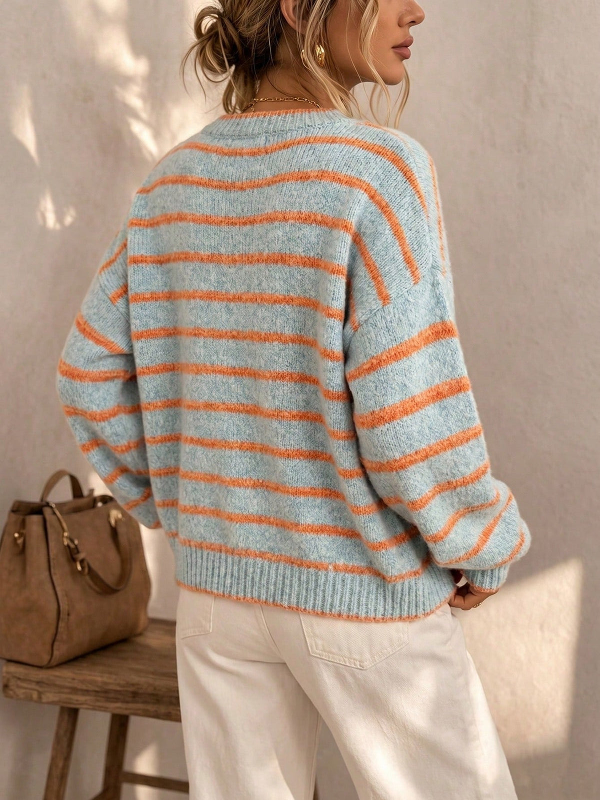 The Freda Striped Cardigan