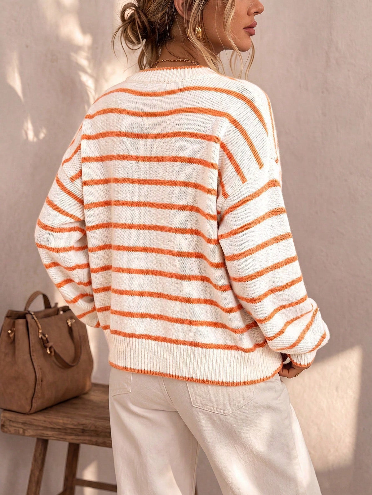The Freda Striped Cardigan