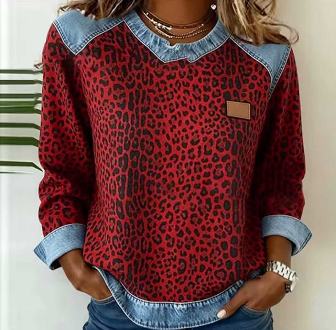 The Josie Leopard Sweatshirt