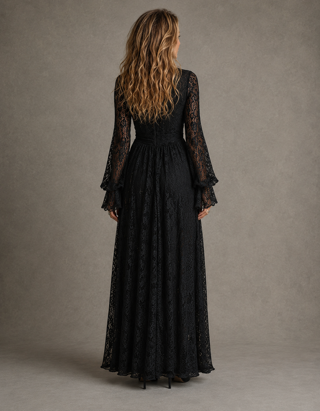 The Lettice Lace Maxi Dress