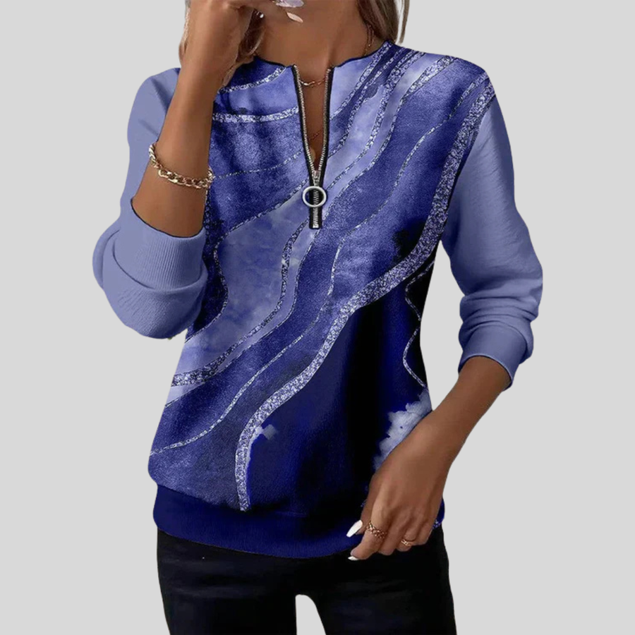 The Maisie Half Zip Sweatshirt