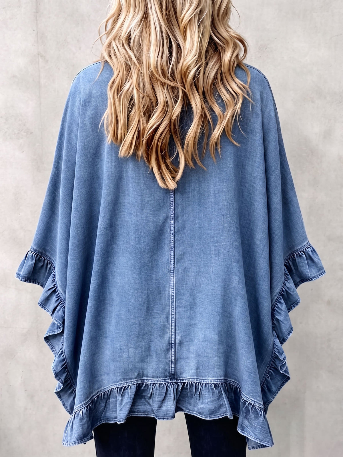 The Margit Ruffle Cardigan