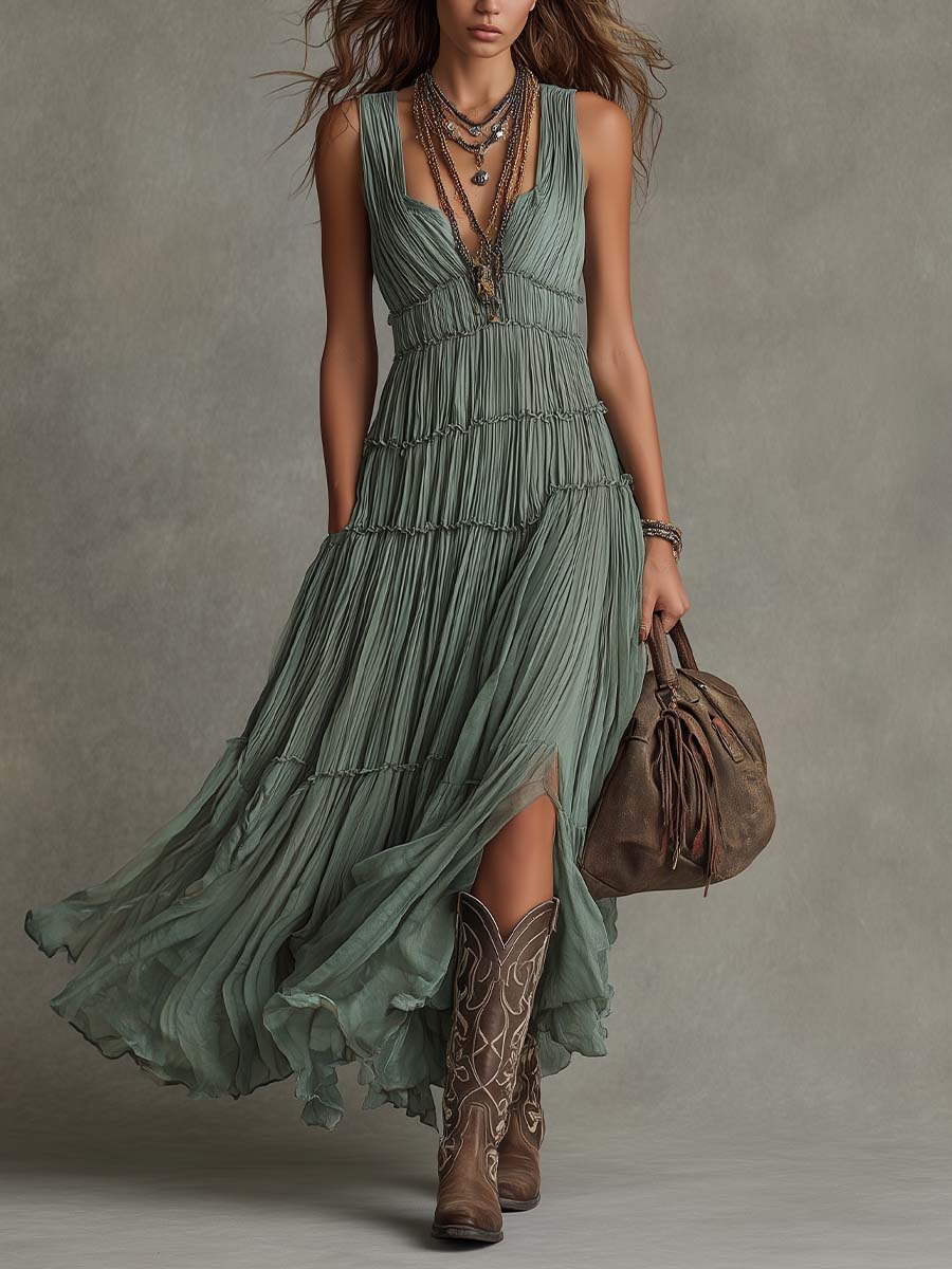 The Marian Tiered Maxi Dress