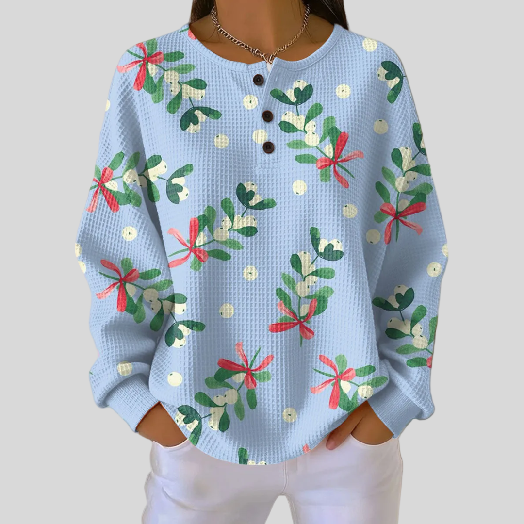 The Paige Holly Print Sweatshirt