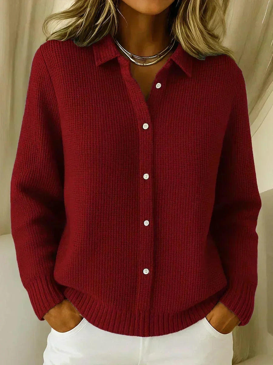 The Rosanne Collared Cardigan