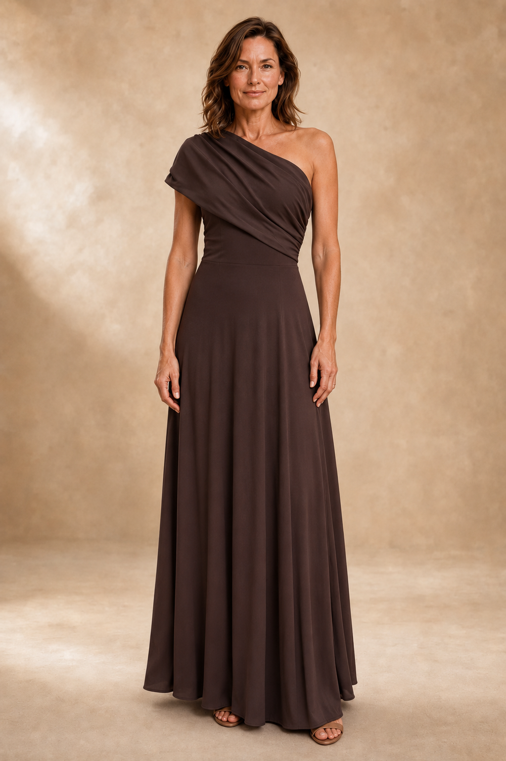 The Runa One-Shoulder Maxi