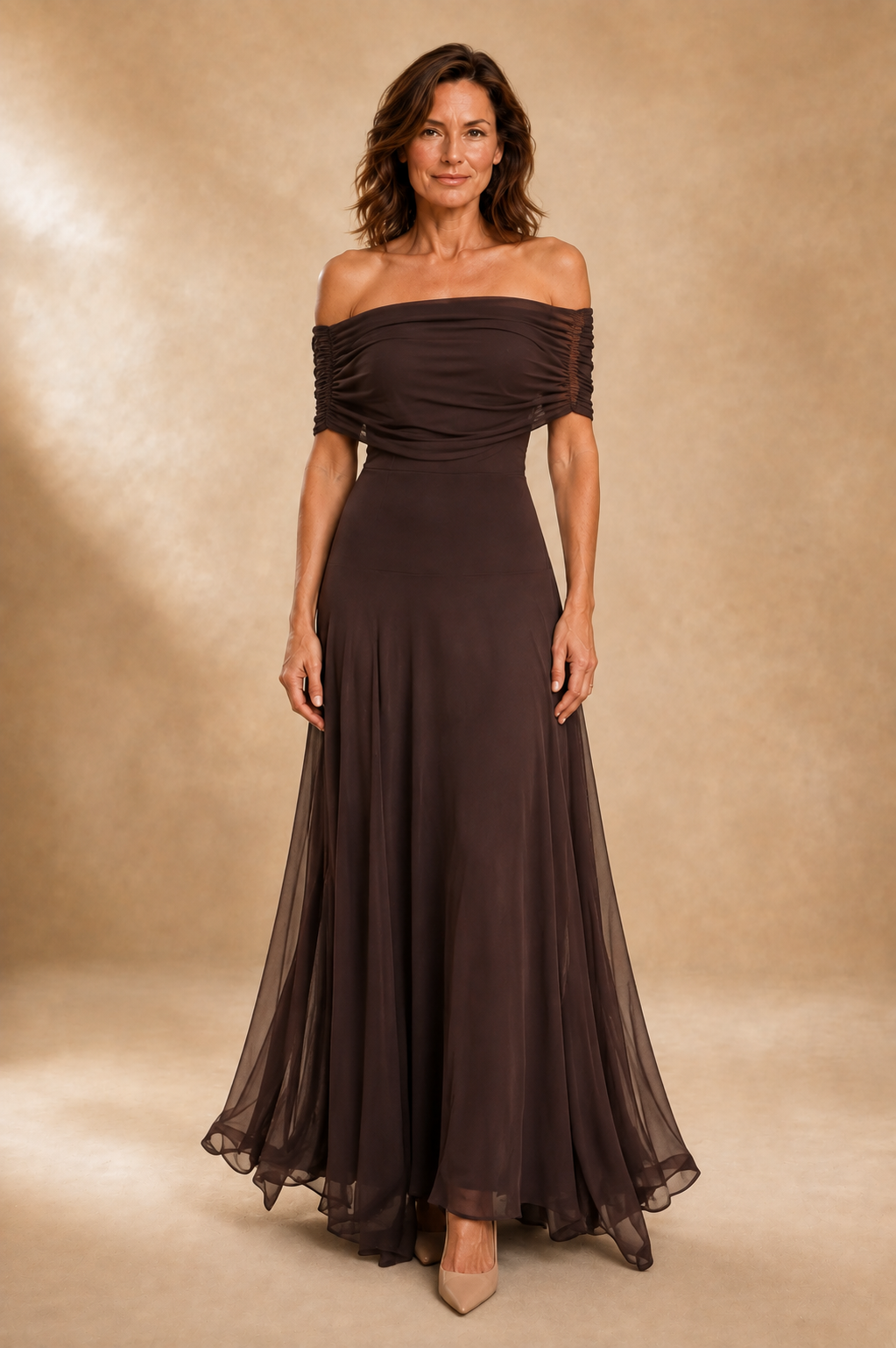 The Runa One-Shoulder Maxi